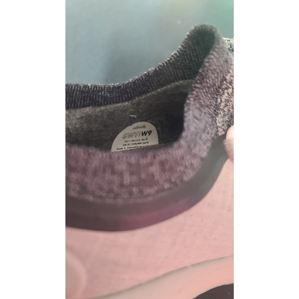 Allbirds sneakers trail runners SWT Hazy pink Mauve women's size 9 - Picture 8 of 8